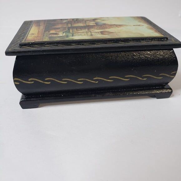 Vintage Russia St Basil Cathedral Mini Miniature Trinket Box Dresser Decor Small - Picture 5 of 12